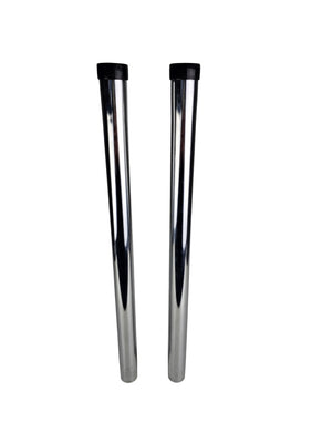 2 Chrome Rods for 32mm Vacuum Cleaners | Backpacks, Commercial, Ducted