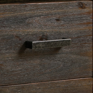 Solid Acacia Wood Coffee Table | Chocolate Finish | 1-Drawer Storage