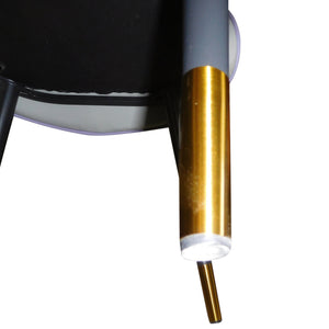 Set of 2 Dining Chairs in Purple with Premium Leatherette and Carbon Steel Frame for Firm Support