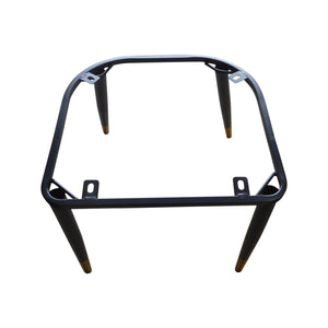 Set of 2 Dining Chairs in Purple with Premium Leatherette and Carbon Steel Frame for Firm Support