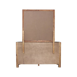 Dresser With 6 Storage Drawers In Solid Acacia & Veneer