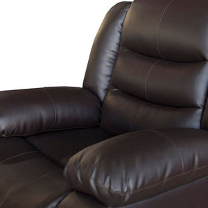 Brown 3+1+1 Seater Recliner Sofa Lounge