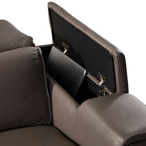 Square Corner Sofa Made From The Finest Genuine Leather - Electric Recliner