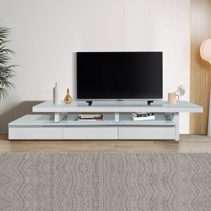 Marlin TV Unit | Stylish White Entertainment Stand