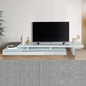 Marlin TV Unit | Stylish White Entertainment Stand