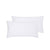 Accessorize White Hotel Deluxe Cotton King Pillowcases | Piped Design