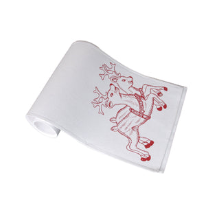 Reindeers Christmas Print Table Runner | 33 x 180cm