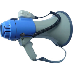 25W Megaphone PA System Loud Speaker Voice Recorder