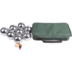 Deluxe Boules Bocce 8 Alloy Ball Set