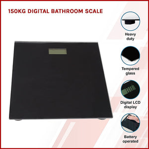 Digital Bathroom Scale | 150KG Capacity