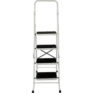 Foldable Non Slip 4 Step Steel Ladder