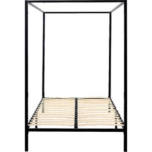 4 Four Poster Queen Bed Frame