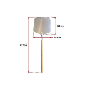 Professional Pizza Oven Peel Paddle 90cm Wood Handle