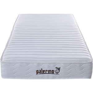 Palermo Contour 20cm Encased Coil Single Mattress CertiPUR-US Certified Foam