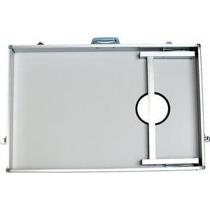 Bean Bag Toss Cornhole Game Set Aluminium Frame Portable Design