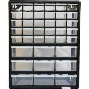 Storage Cabinet Drawers 39 Plastic Tool Box Containers Organiser Cupboard