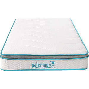 Palermo King Single 20cm Memory Foam and Innerspring Hybrid Mattress