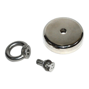 112Kg Salvage Strong Recovery Magnet Neodymium Hook