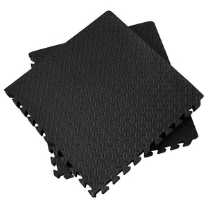 12 Tiles EVA Rubber Foam Gym Mat 60cm x 60cm 2.5cm Fitness Flooring