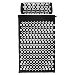 Massage Acupressure Yoga Mat With Pillow Sit Mats Cut Pain Stress Soreness