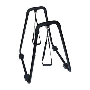 Heavy Duty Body Press Core Bars Push Up Home Gym Parallette Stand