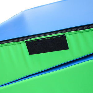 120x60x35cm Foldable Soft Incline Gymnastics Mat Wedge Yoga Gym Balance Training