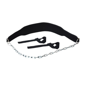 Weight Lifting Belt Gym Back Pull Up Chain Dipping Dip Body Building Training