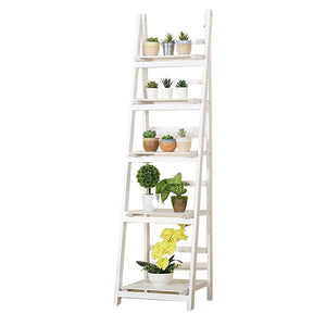 5 Tier Wooden Ladder Shelf Stand / Display Rack