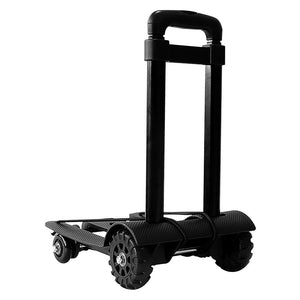 Portable Cart Folding Dolly Push Truck Hand Collapsible Trolley Luggage 70Kg
