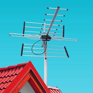 Digital TV Antenna | Outdoor | UHF VHF FM | AUSTRALIAN Signal Amplifier Booster
