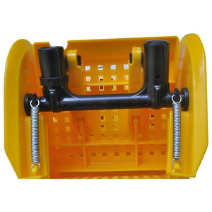 20L Deluxe Mop Wringer Bucket Side Press Janitor Commercial Cleaning
