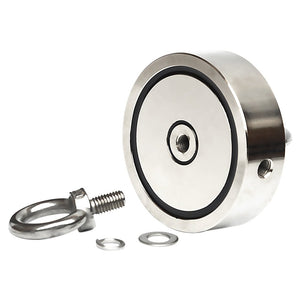 700Kg Salvage Strong Recovery Magnet Neodymium Hook Treasure Hunting Fishing