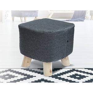 Fabric Foot Ottoman / Pouf