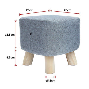Fabric Ottoman / Pouf / Foot Rest