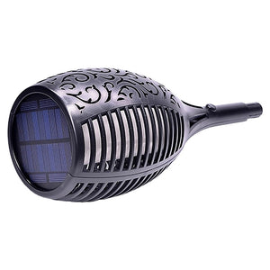 10 Pack Solar Torch Lights 96 LED Flickering Lighting Dancing Flame Garden Lamp