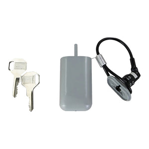 Lock Box Preset Combination Portable Key Safe with 6 in. Cable Lanyard