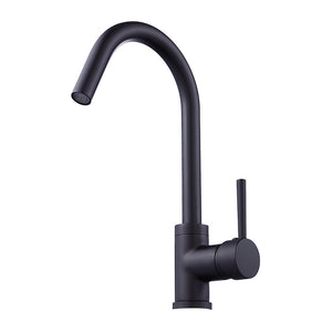 Kitchen Mixer Tap Faucet Basin Laundry Sink - BLACK