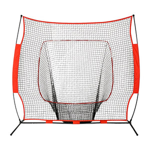 Portable Baseball Training Net Stand Softball Practice Sports Tennis