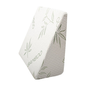 Cool Gel Memory Foam Bed Wedge Pillow Cushion Neck Back Support Sleep with Cover