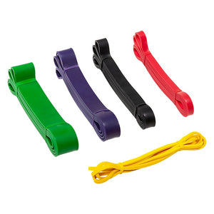 Resistance Band Loop Set of 5 Heavy Duty Gym Yoga Workout