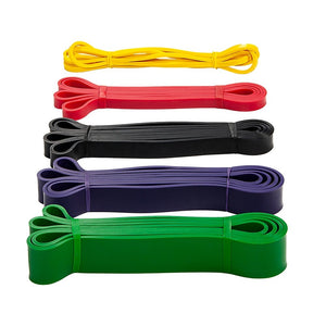 Resistance Band Loop Set of 5 Heavy Duty Gym Yoga Workout