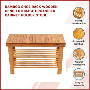 3 Tier Bamboo Storage Rack