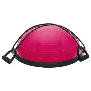 Yoga Balance Trainer Exercise Ball for Arm, Leg, Core Workout with Pump, 2 Resistance Bands