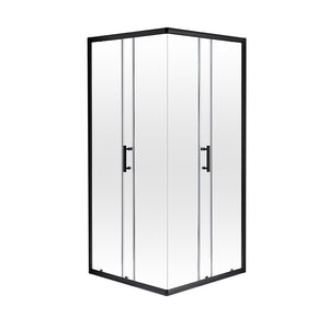 800 x 1000mm Sliding Door Nano Safety Glass Shower Screen By Della Francesca