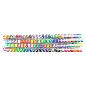 Glitter Gel Pens (100 pack) with 2.5X More Ink - Craft, Kids & Adult Colouring
