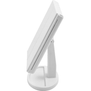 Makeup Mirror With LED Light Standing Mirror Magnifying Tri-Fold Touch