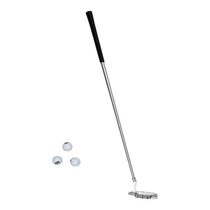 Indoor Practice Putting Green 2.5m Mat Inclined Ball Return Fake Grass 2 Holes
