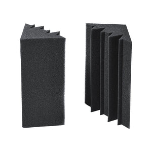 20pcs Studio Acoustic Foam Corner Bass Trap Sound Absorption Treatment Proofing