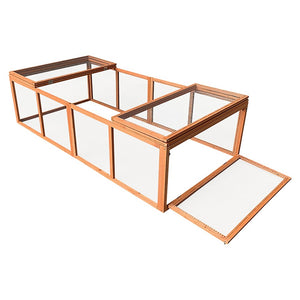 Chicken coop LARGE Run Guinea Pig Cage Villa Extension Rabbit hutch house pen