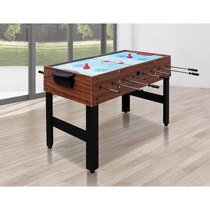 4FT 3-in-1 Games Foosball Soccer Hockey Pool Table Table